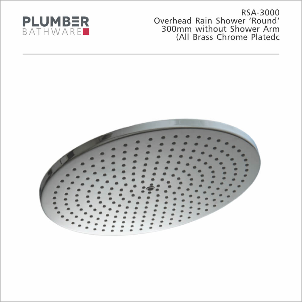 Best Overhead Rain Shower in India RSA3000 Plumber Bathware